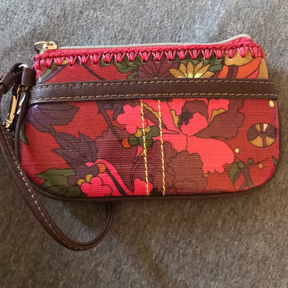 Floral Wristlet